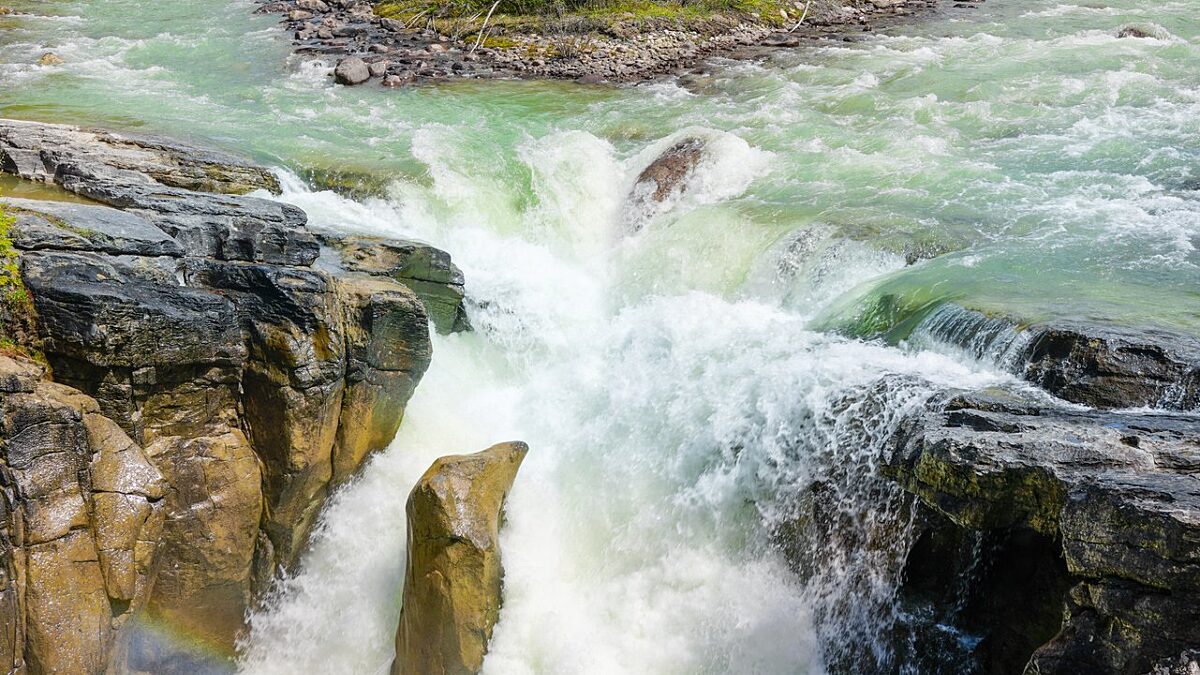 Athabasca Falls Motorcycle Trip